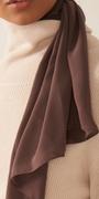Haute Hijab Everyday Chiffon Hijab - Cocoa Review