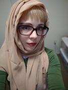 Haute Hijab Recycled Chiffon Hijab - Rosewood Review