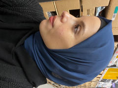 Haute Hijab Everyday Chiffon Hijab - Marine Blue Review