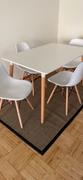 Modholic Vincent White Dining Set, Eiffel Chairs Review