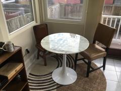Modholic Tulip Marble Dining Table - 32 Round Review