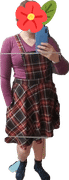 Miss Windy Shop Islay Pinafore Red Lappuhame Review