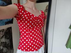 Miss Windy Shop Dolores Red Polka Top Review