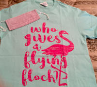 Envy Stylz Boutique Who Gives A Flying Flock Graphic Tee Review