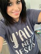 Envy Stylz Boutique Y'all Need Jesus Graphic Tee Review