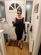 Pretty Kitty Fashion Black 40s Bodycon Sleeveless Hollywood Wiggle Dress Review
