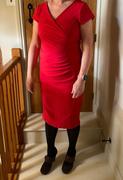 Pretty Kitty Fashion Red Capped Sleeve Bodycon Wiggle Dress Review
