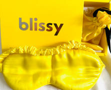 Blissy Sleep Mask - Sunshine Yellow Review