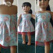 Pixie Faire Blossom Dress 18 Doll Clothes Pattern Review