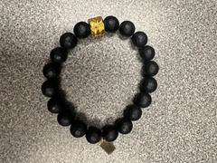 Meghan Bo Designs Matte Black Beaded Stretch Bracelet Review
