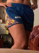 Route One Apparel Flat OLD BAY Can Pattern Sides (Royal) / Running Shorts (Ladies) Review