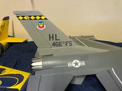 Motion RC Freewing 70mm EDF F-16 Decal Sheet Review