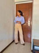 Flashy Pantalón de tiro alto wide leg tipo sastre - ASTRID Review