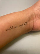 Tatteco All Is Well Temporary Tattoo - Set of 3 Review
