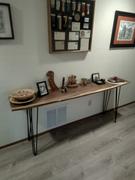 Artisan Born 6ft Handmade Live Edge Walnut Console Table Review