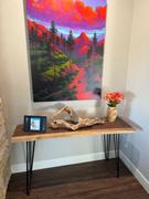 Artisan Born Custom-Made Live Edge Walnut Console Table Review