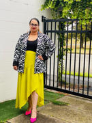 Augustine Brand Palmer Wrap Skirt Lime Review
