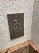 Wallplate Warehouse Elan Brushed Nickel Cast - 2 Rocker Wallplate Review