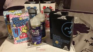 Vape Society Supply Blue Raspberry Sour Beltz by TFC Elixir 60ml Review
