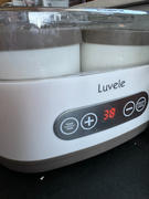 luvele EU Luvele Pure Yoghurt Maker | 4x 400ml Jars SCD & GAPS DIET | Total Capacity 1.5L Review