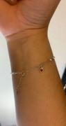 La Bouclette Sterling silver red heart bracelet Review