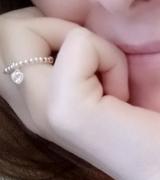 La Bouclette Bague en argent 925 petit coeur blanc Review