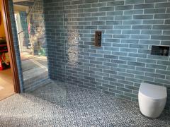 Metro Tiles Opal Sky Gloss Wall Tiles 7.5x30cm Review
