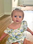 Stitchy Fish Hydrangea Blooms Muslin Bubble, Blue Review