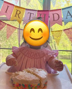 Birthday Girl Smocked Bubble, Pink