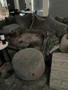 CordaRoy's Footstool/Pouf Cover - NEST Bunny Fur Review