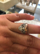 HappyLaulea 14K Gold Chevron Wishbone Ring [3mm width] Hand Made Hawaiian Jewelry Review