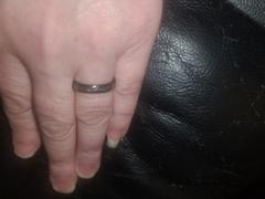 HappyLaulea Black Titanium Ring 'Hoku' [4mm width] Gibeon Meteorite Review