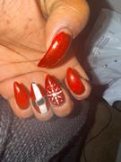 Whats Up Beauty Whats Up Nails - Fire Red Chrome Powder Review