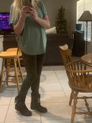 Psylo Fashion Crystal High Foldover Long Leggings Review