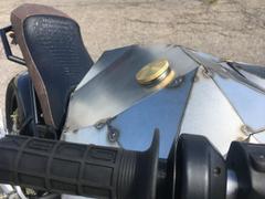 Lowbrow Customs Brass Gas Filler Cap with Weld-In Steel Bung - Vented Review