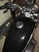 Lowbrow Customs Banded Screw-In Gas Cap for Harley-Davidson 1996 & later - Aluminum Review