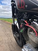 Lowbrow Customs 8mm Cloth 90 Degree Spark Plug Wire Sets - Red with Black and Yellow tracers Review