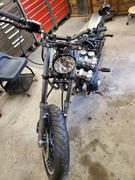 Lowbrow Customs 5-3/4 inch diameter Diamond Black Halogen Headlight - Clear Lens Review