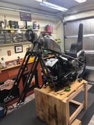 Lowbrow Customs Universal Springer Headlight Mount- Black Powdercoat Review