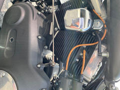 Lowbrow Customs 8mm Cloth 90 Degree Spark Plug Wire Sets - Oak with Red and Black tracers Review