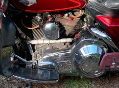 Lowbrow Customs 8mm Cloth 90 Degree Spark Plug Wire Sets - Oak with Red and Black tracers Review