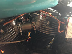 Lowbrow Customs 8mm Cloth 90 Degree Spark Plug Wire Sets - Oak with Red and Black tracers Review
