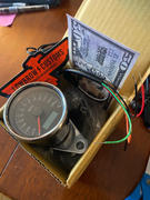 Lowbrow Customs Mini Electronic Speedometer - 2.4 inch - Black Face Review
