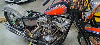Lowbrow Customs Bolt-On Horseshoe Oil Tank for 1965+ Harley Four-Speed Swingarm Frames Review