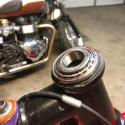 Lowbrow Customs Triumph Harley Neck Bearing Conversion - Fit a HD or Springer front end to your Triumph Review