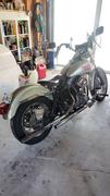 Lowbrow Customs Laydown License Plate Mount - Black - Bolt-on Fitment for 1955 - 2018 Harley-Davidson Review