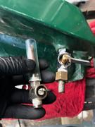 Metal Fuel Petcock Lever For Norton Triumph BSA - L/H 1/4 BPT Threads #4138