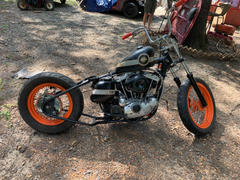 Lowbrow Customs KR Style Bolt-On Hardtail Rear Frame Section for 1967 - 1978 H-D Ironhead Sportster Review