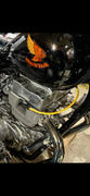 Lowbrow Customs 7mm Cloth 90 Degree Spark Plug Wire Sets - Yellow w/ Black and Red Tracers Review