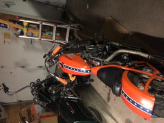 Lowbrow Customs Vans/Cult V-Twin Motorcycle Grips by ODI - Classic Orange - 1 inch Review